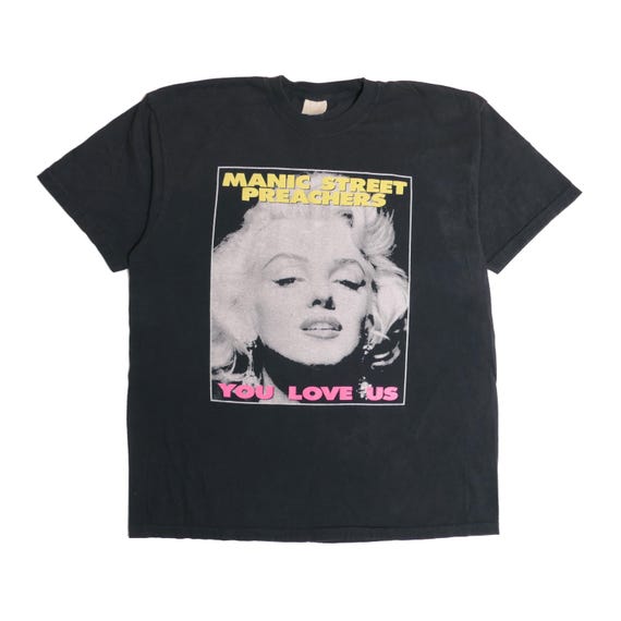 Manic Street Preachers Tee Marilyn Monroe Hardcore Post Punk