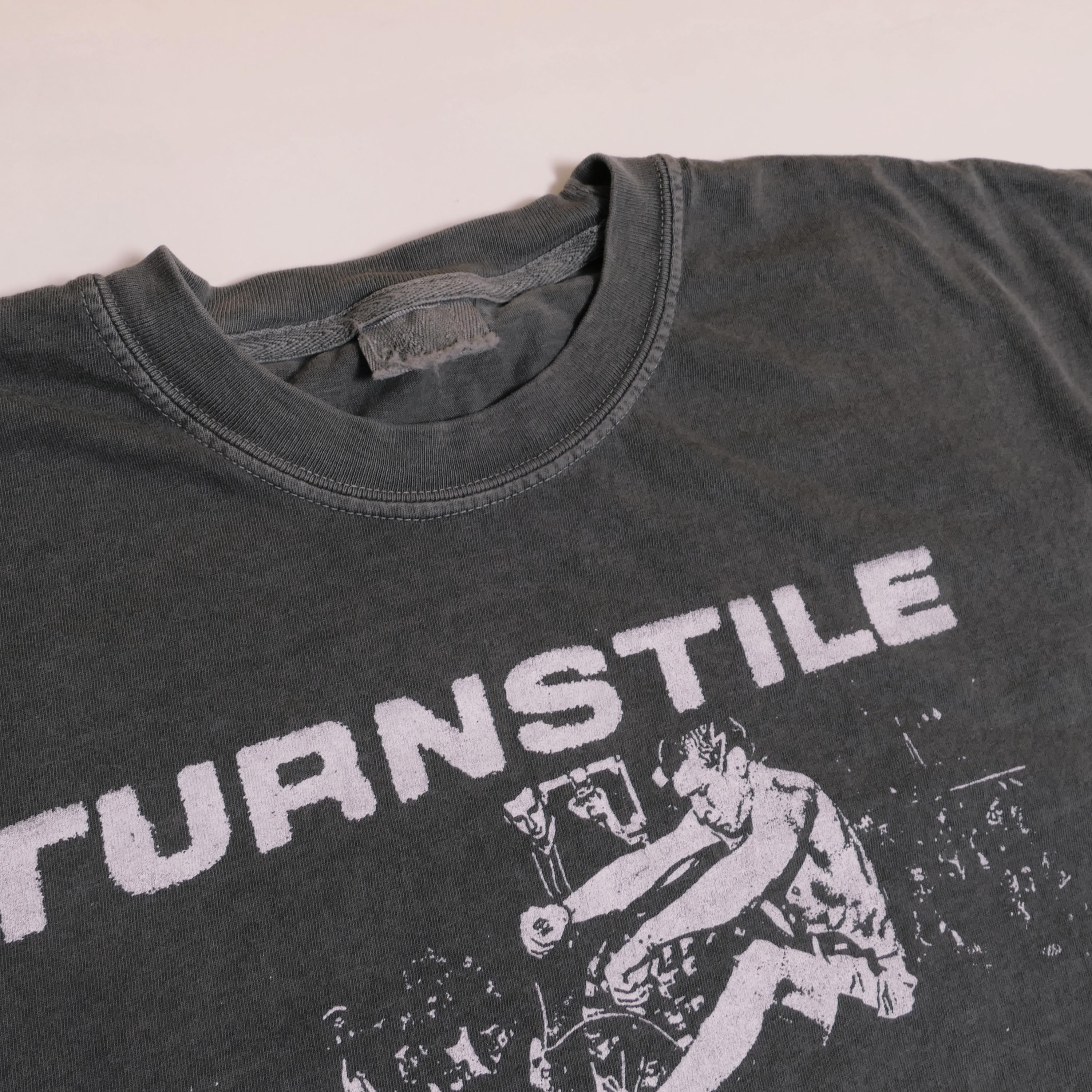 Turnstile Band Tee Live Show Pressure to Succeed EP Album Punk