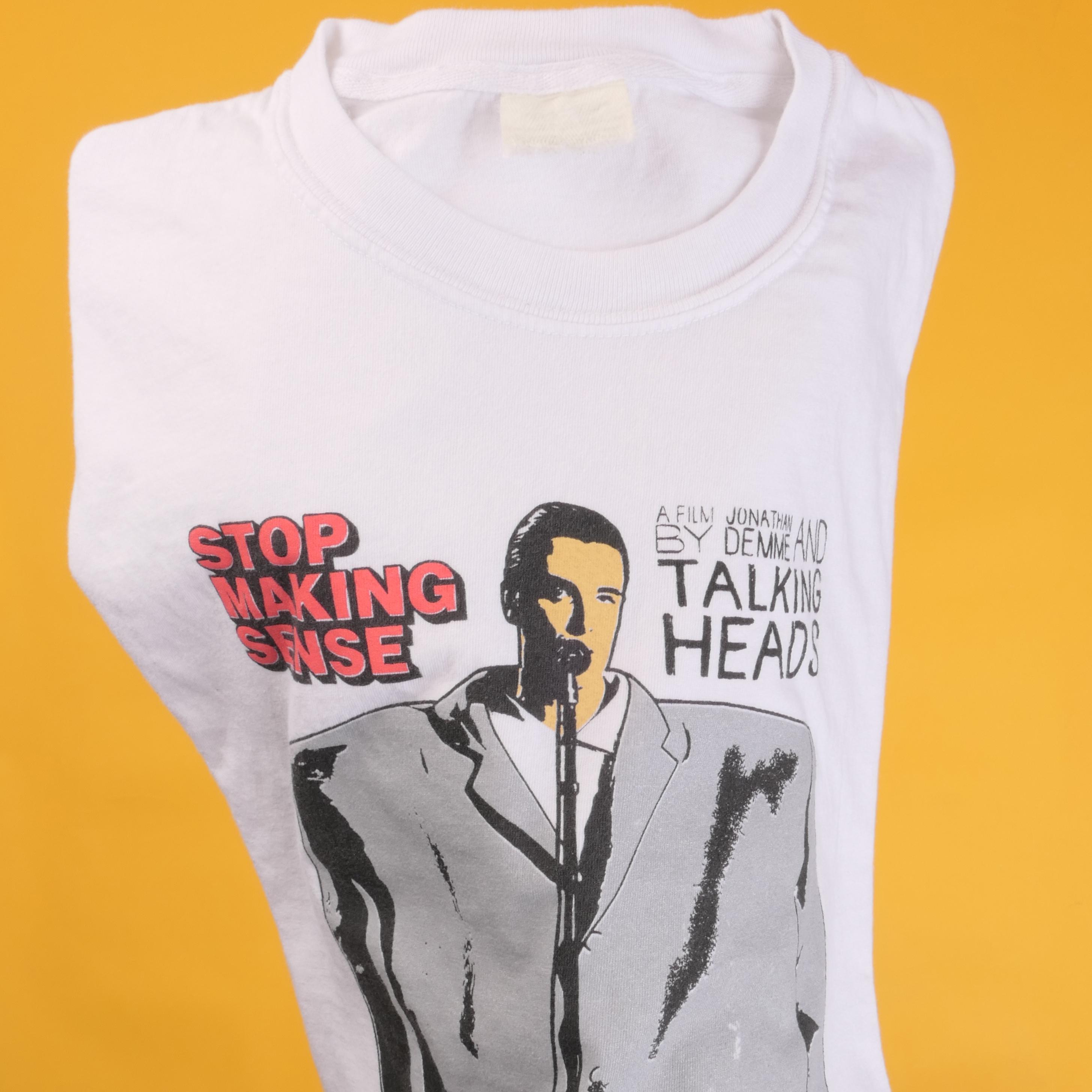 Talking Heads Stop Making Sense Band Tee Movie New Wave Punk