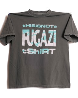 Fugazi This is Not A Fugazi Tee Hardcore Band You Are Now What You