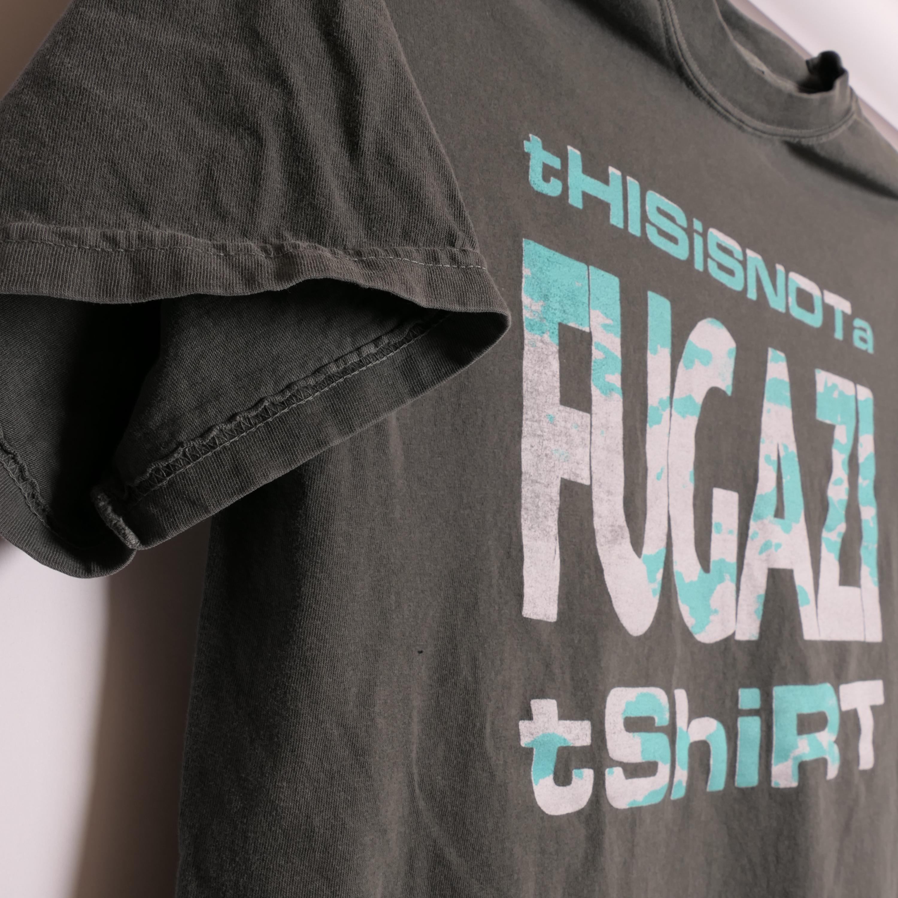 Fugazi This Is Not A Fugazi Tシャツ ハードコアバンド You Are Now