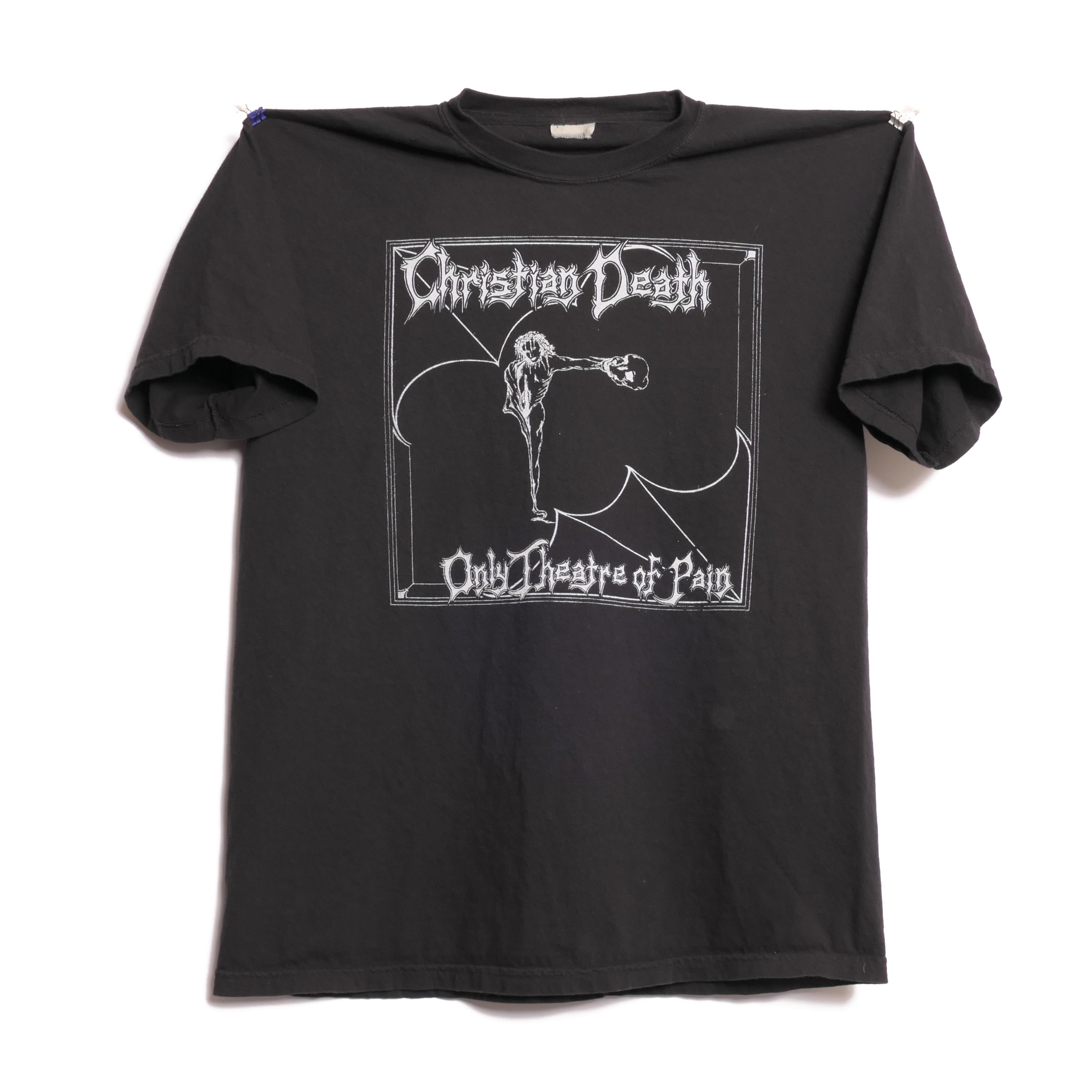 Christian Death Only Theatre of Pain Tee Shirt Heavy Progressive