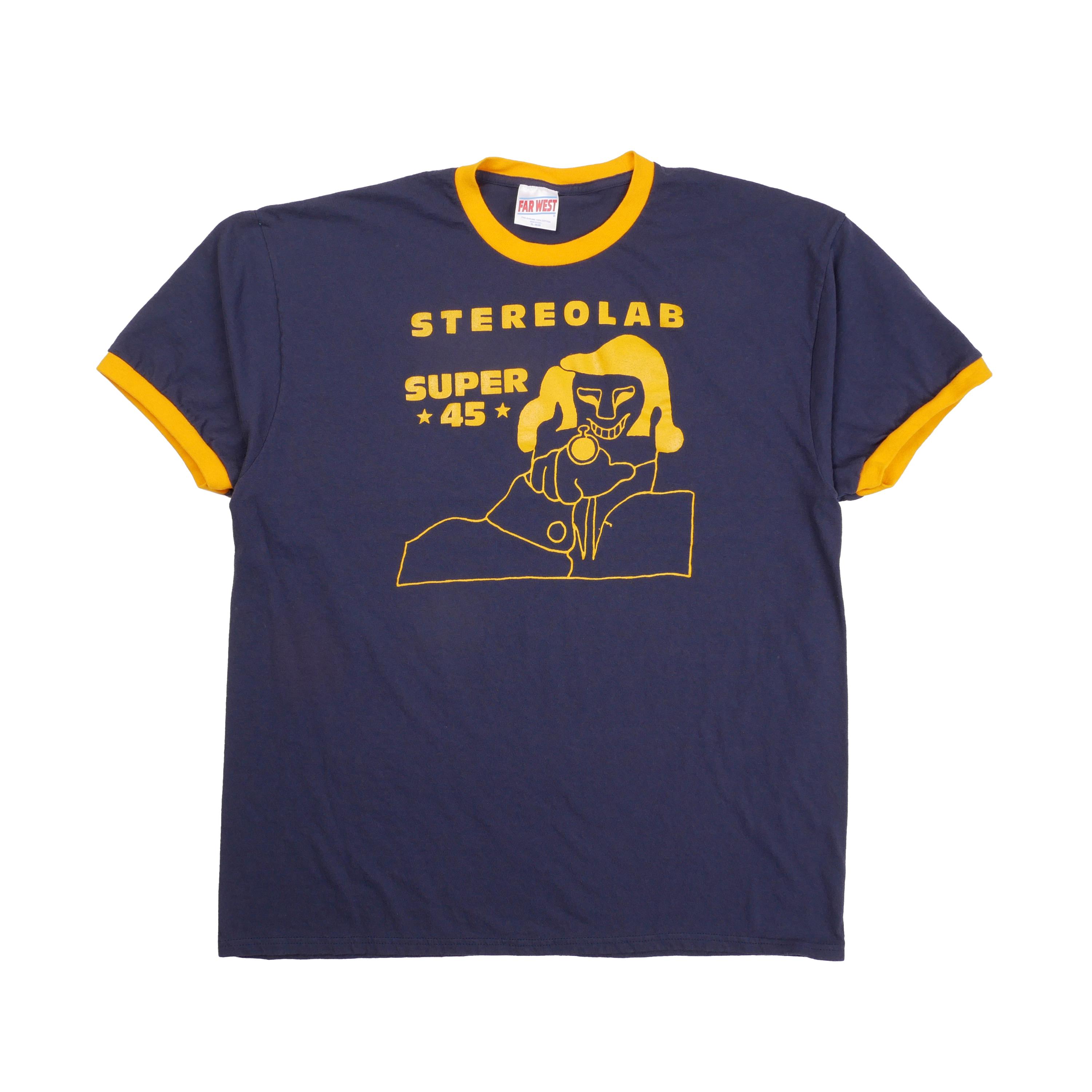 ステレオラブ リンガーTシャツ ペンクリフ スーパー45 フレンチパリ