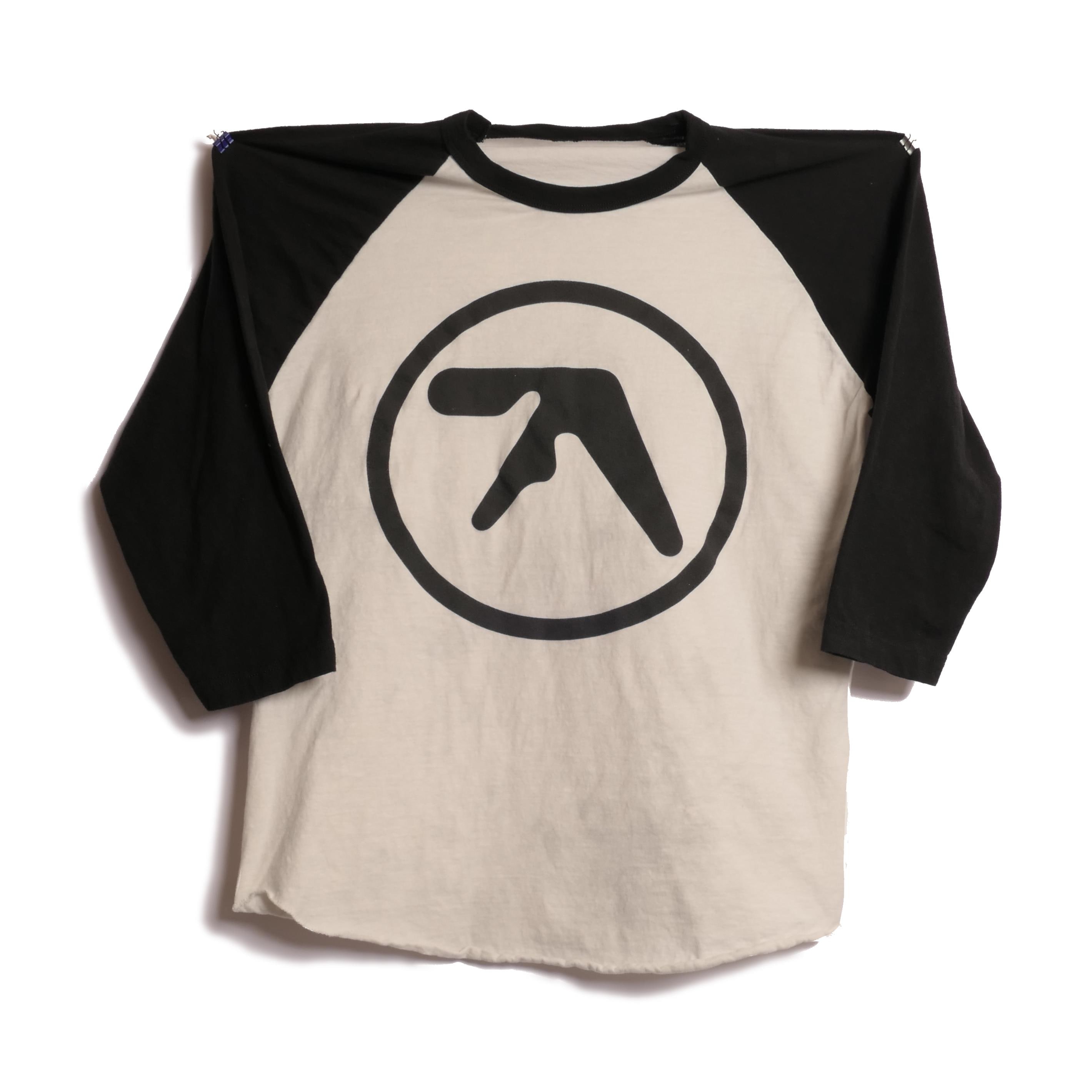 Aphex Twin Raglan Baseball Tee Ultra Faded Electronic EDM Jungle