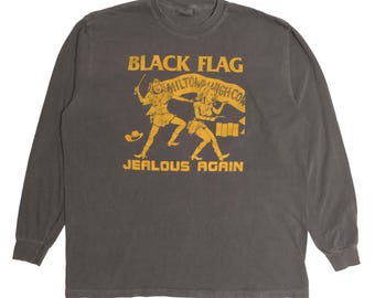 Vintage 00's Black Flag the Minuteman Artwork by Raymond Pettibone
