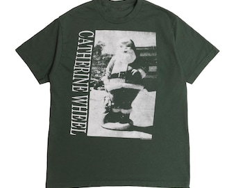 Catherine Wheel Tee Show Me Mary Santa Claus Shoegaze Christmas Tour Post Punk Alternative Grunge Band Indie Shirt Album Single - Medium