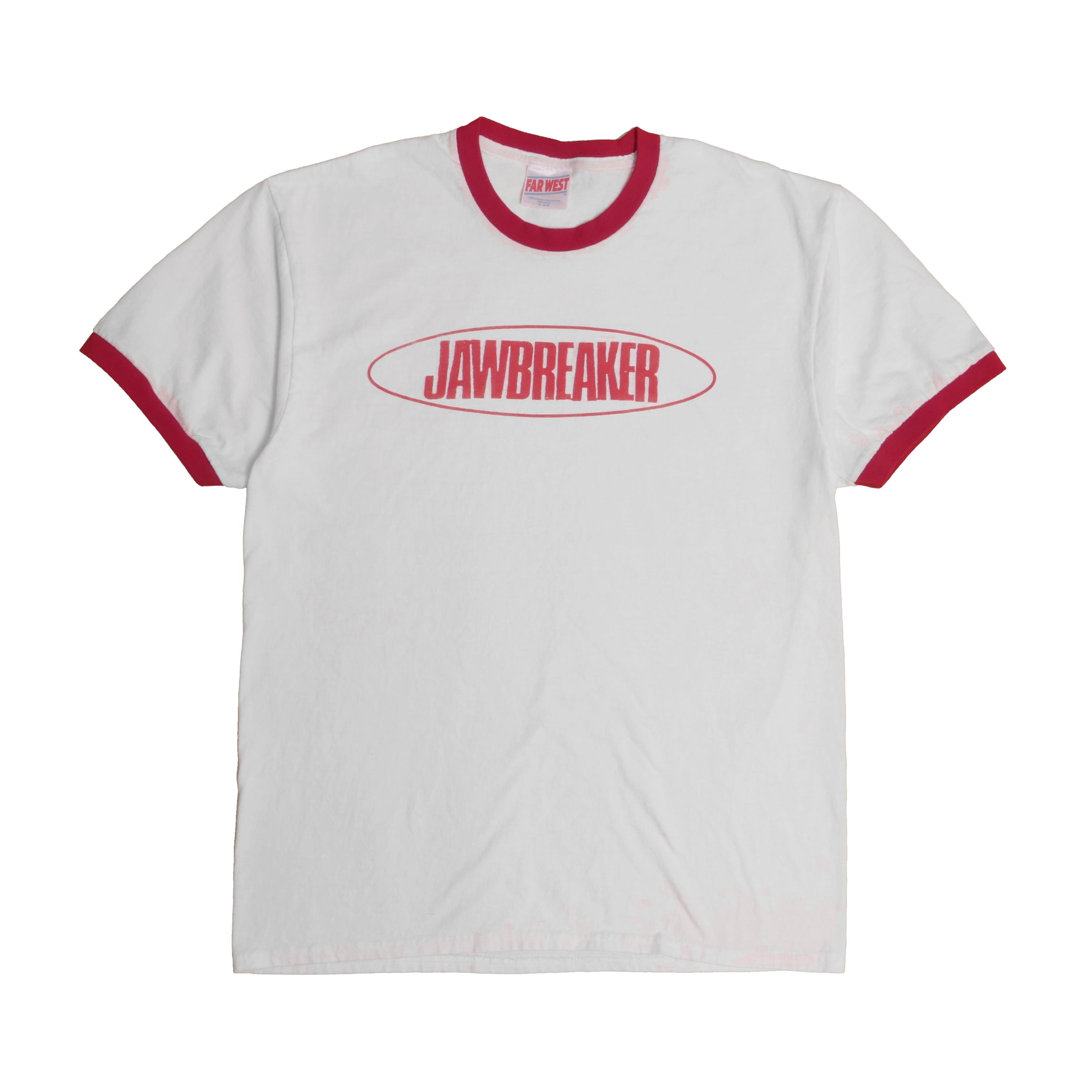 Jawbreaker Red Ringer Band Tee Shirt American Punk Rock Vintage