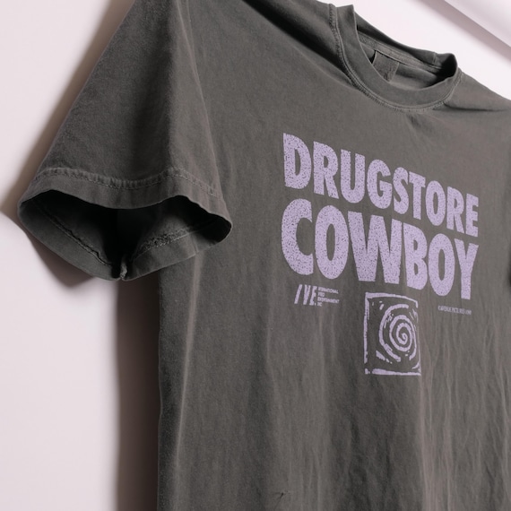 Drugstore Cowboy Movie Promo Tee 1989 Gus Van Sant Film Matt