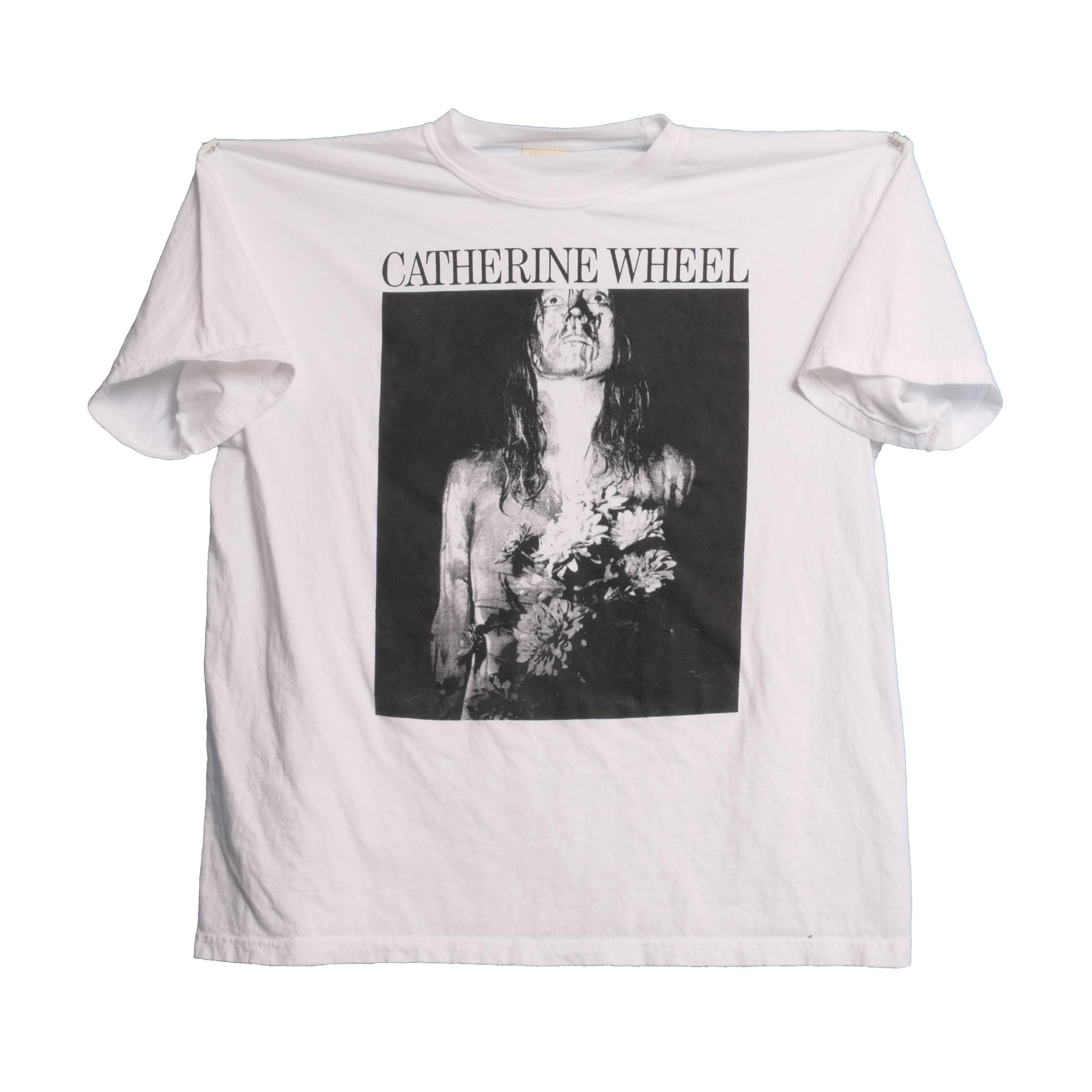 Catherine Wheel Tee Ultra Faded Shoegaze Slowdive Tour Mate Post Punk Alternative Grunge Band Indie Shirt Album Cover Single Carrie Prom XL