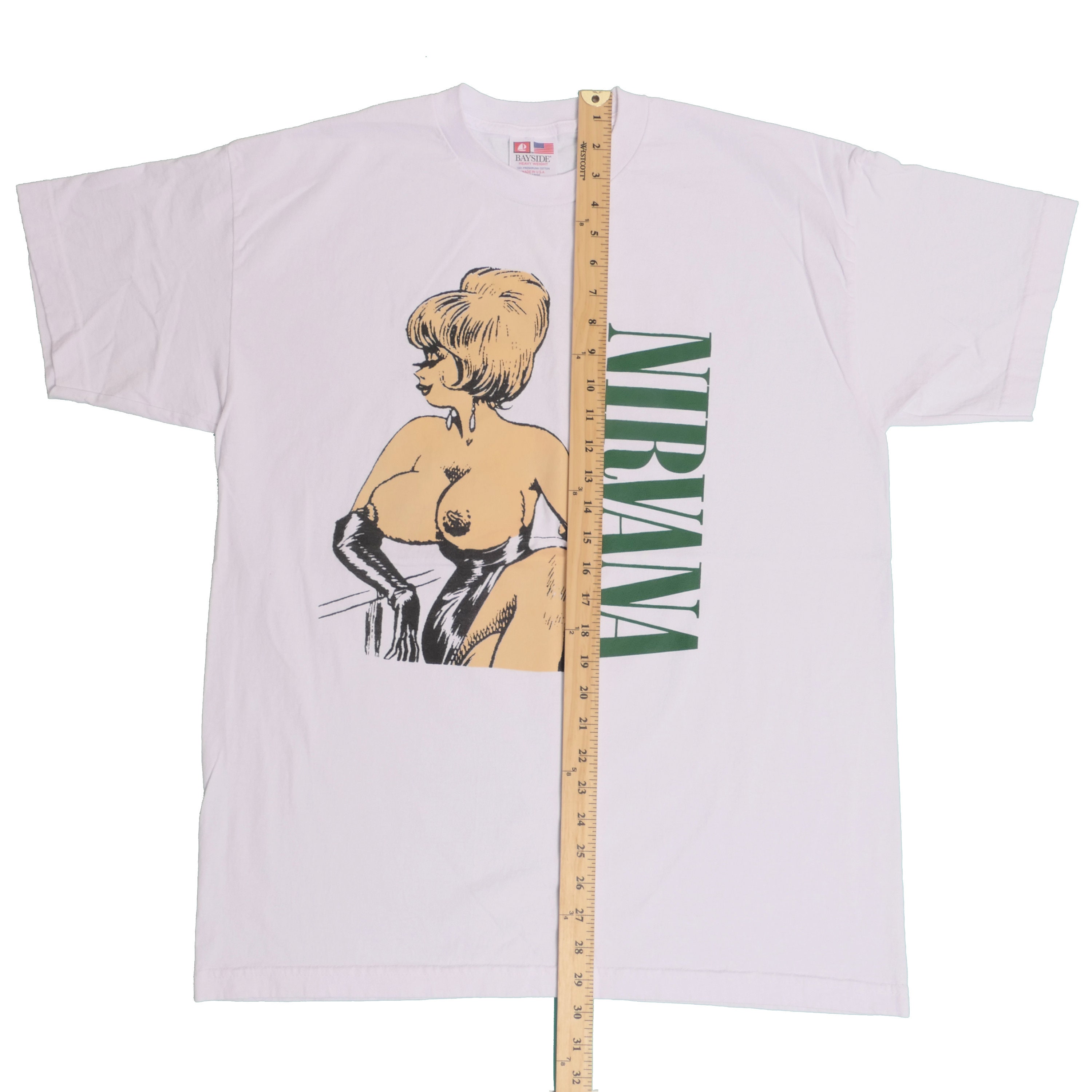 Nirvana Stripper Tee Shirt Sub Pop Alternative Grunge Rock N Nirvana Stripper Tee Shirt Sub Pop Alternative Grunge Rock N