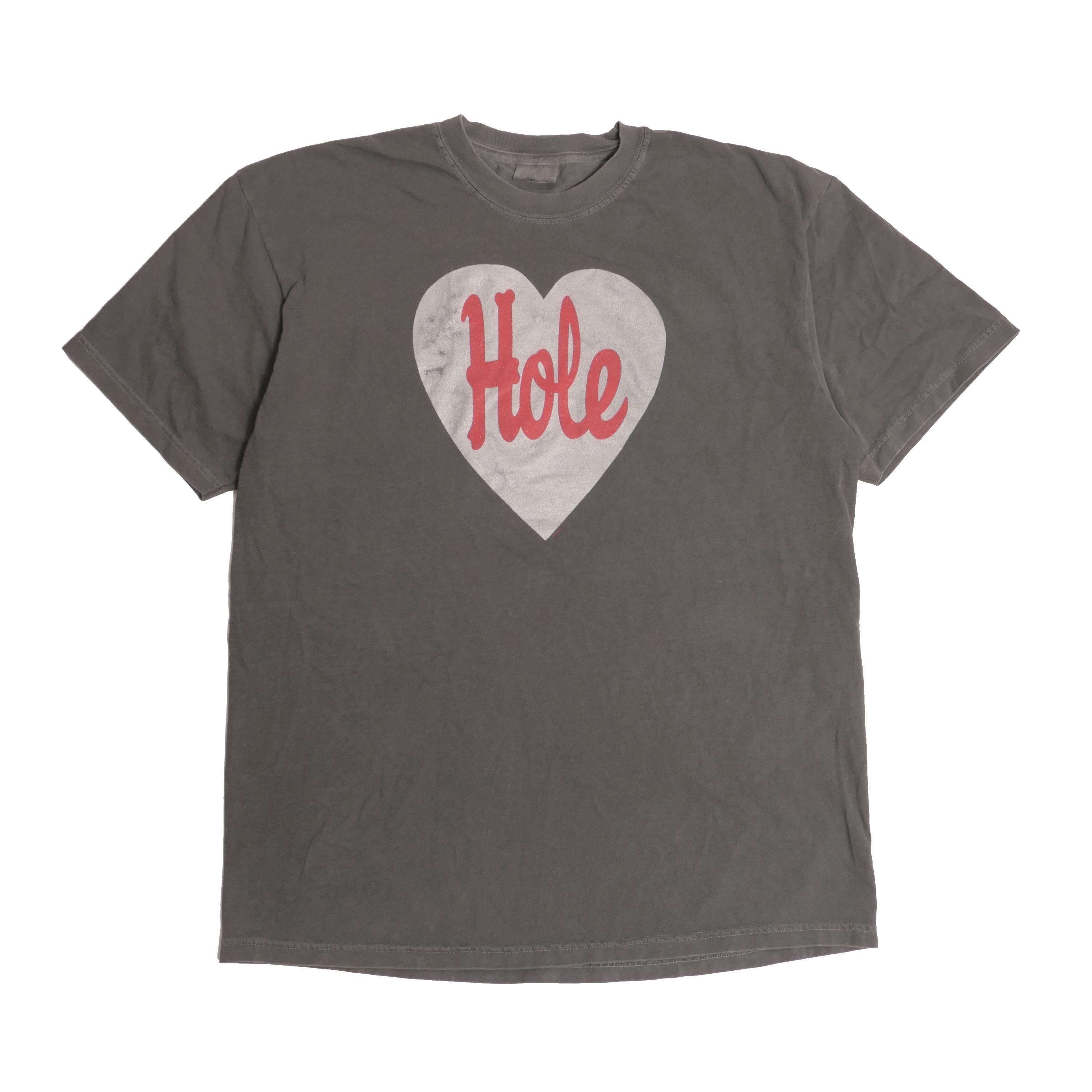 Hole Glitter Heart Band Tee Shirt Sub Pop Alternative Grunge Rock
