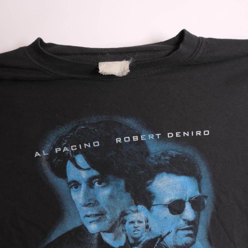 Heat Movie Tee Michael Mann 1995 Los Angeles Crime Noir Drama Robert Deniro Al Pacino Val Kilmer Bank Heist Epic Action Film Tee Shirt - XL image 5