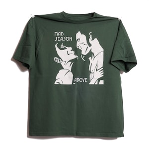 Mad Season Above Tee Supergroup Seattle Alice In Chains Screaming Trees Hardcore Alternative Grunge Rock Album Heavyweight Cotton XL