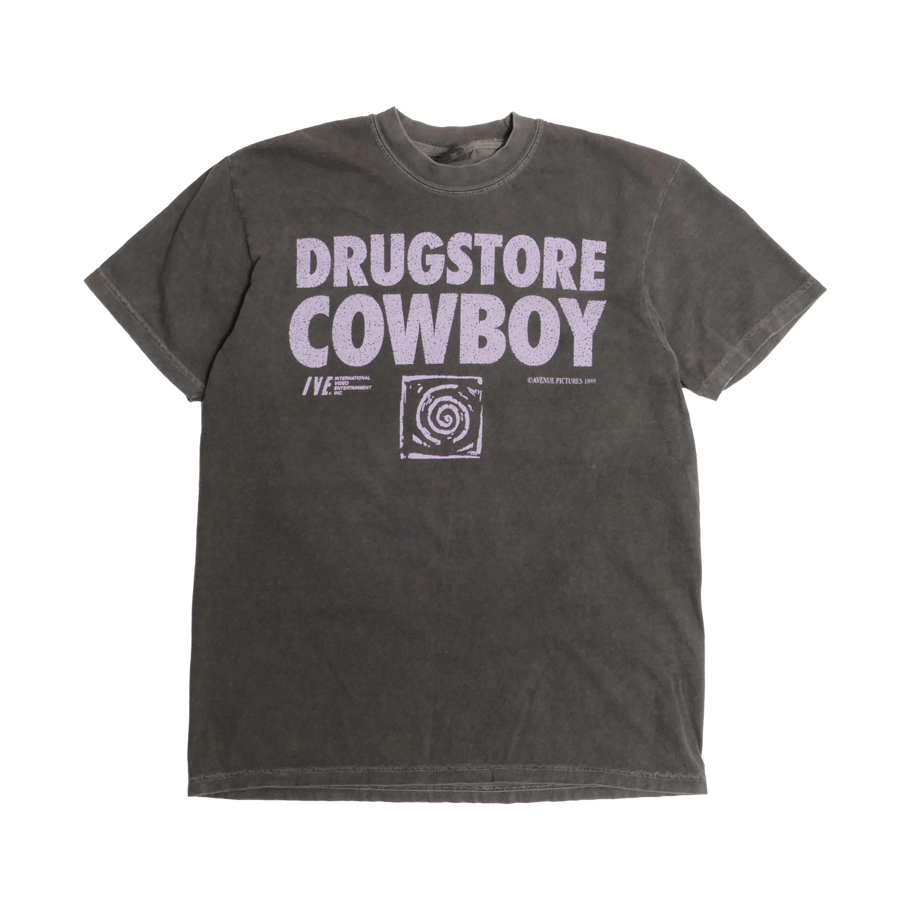 DRUGSTORE COWBOY Tシャツ 90s 映画T Drugstore Cowboy Movie Promo Tee 1989 Gus Van Sant Film Matt