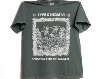 Type O Negative Band Orchestra of Death 13 Tee Shirt Gothic Doom