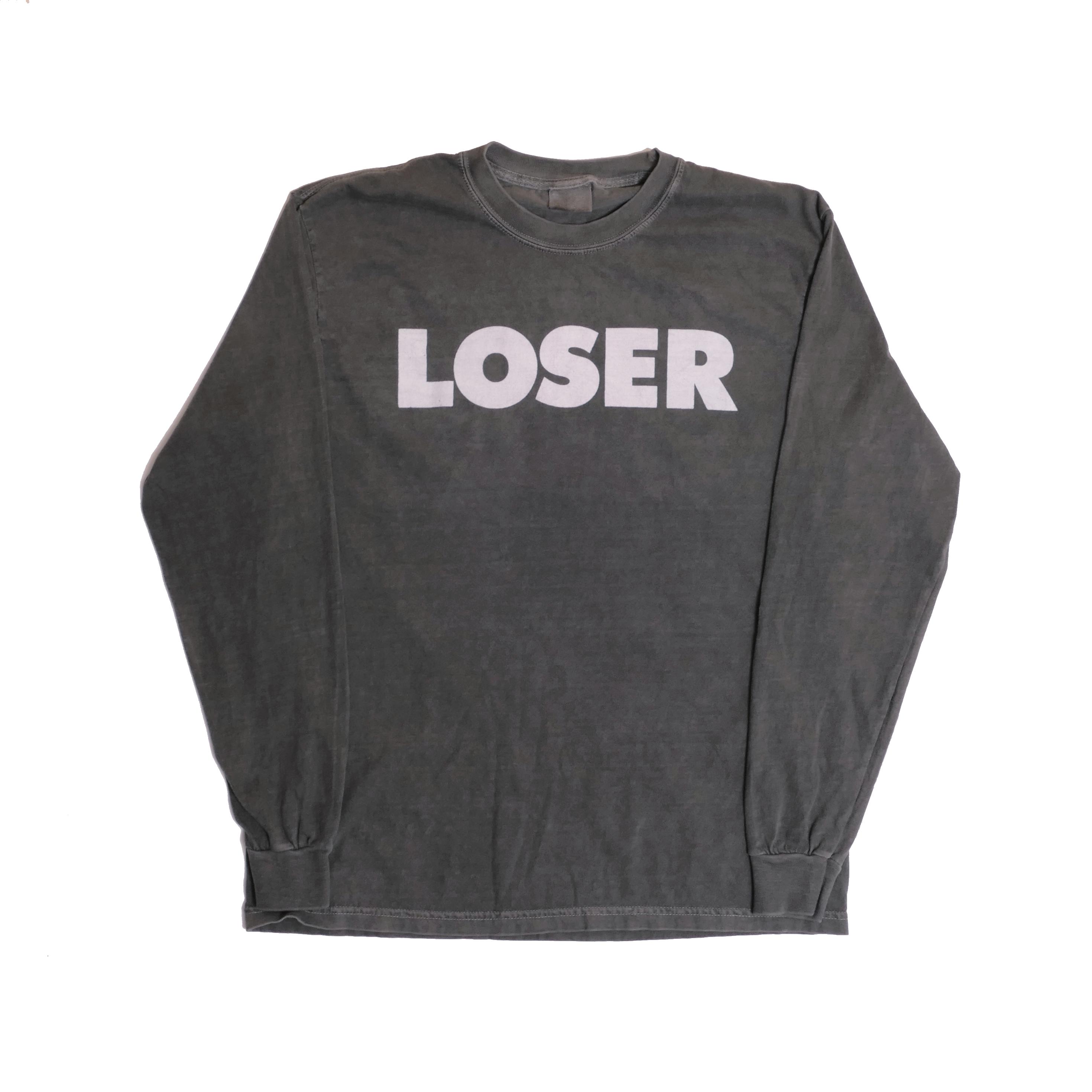 LOSER Sub Pop Long Sleeve Tee Seattle Record Label Band Faded Tour