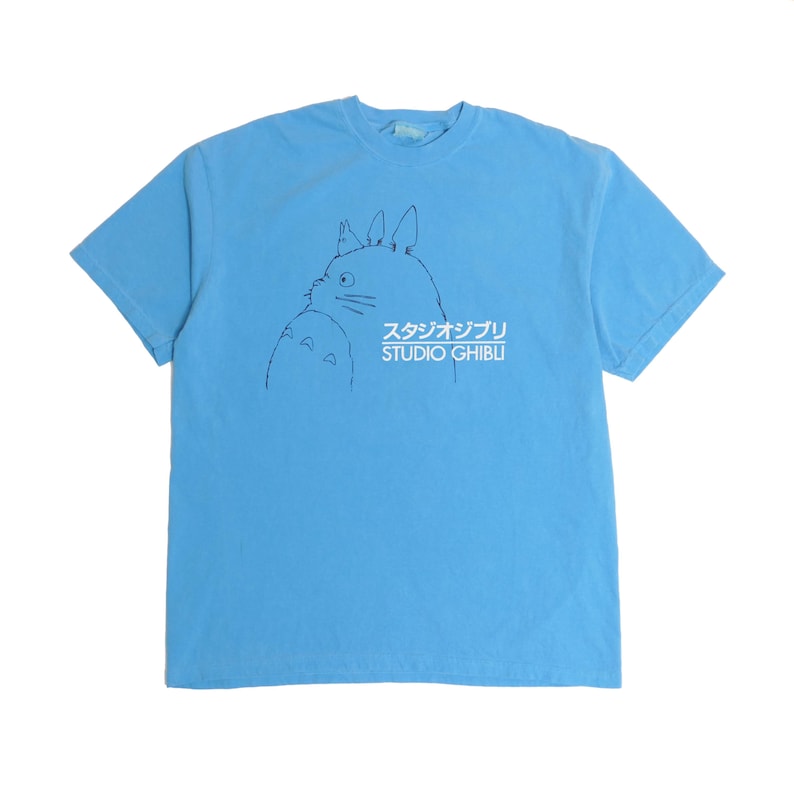 Studio Ghibli Animation House Shirt My Neighbor Totoro Hayao Miyazaki Japanese Animator Anime Manga Kiki's Delivery Service Movie - XL image 1
