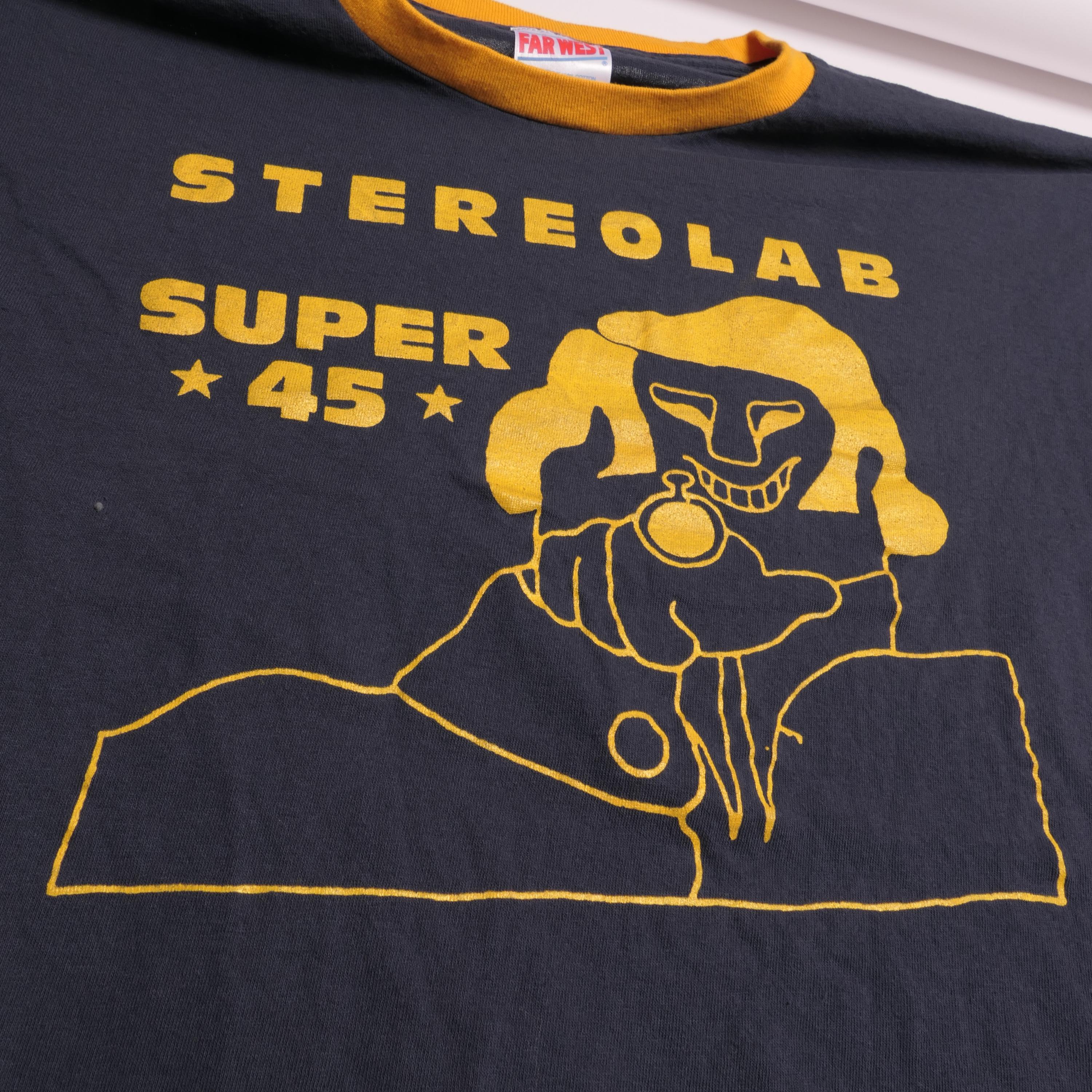 Stereolab Ringer Tee Peng Cliff Super 45 French Paris France