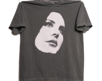 Maglietta Lana Ultraviolence Faded Boxy, cantante americana, romanticismo, glamour, malinconia, americana, Hollywood, pesante, boxy, taglia XL