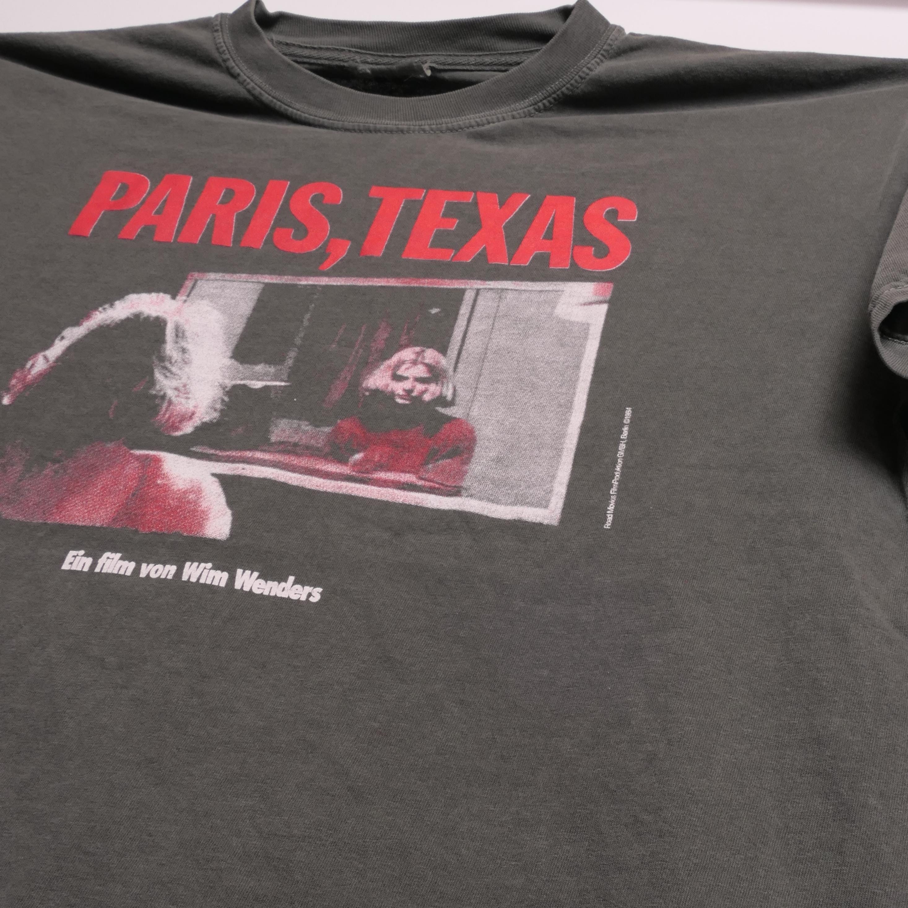【オンラインショップ】 パリ・テキサスTシャツ クリ 1984年映画 ヴィム・ヴェンダース トップス