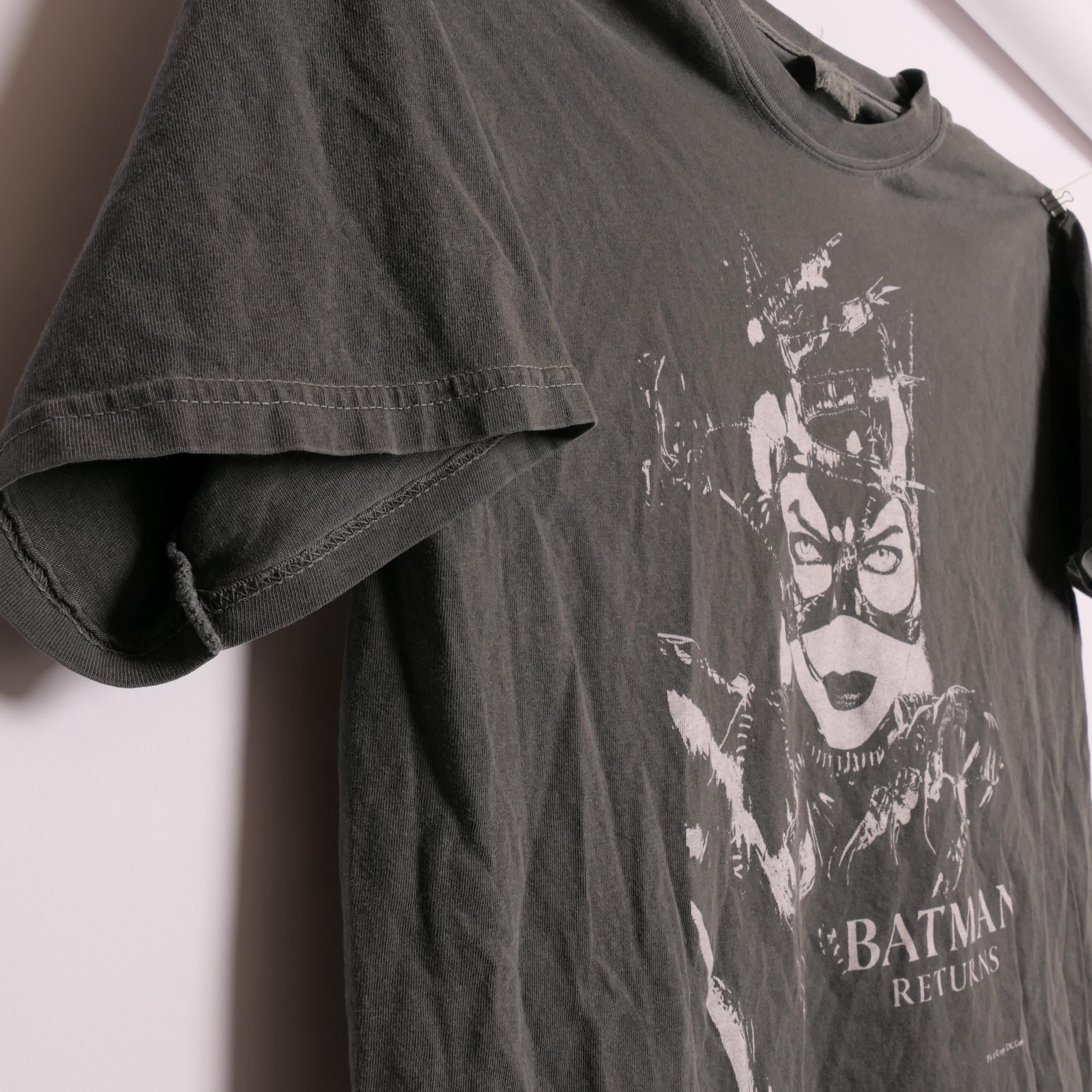 Batman Returns Catwoman Tim Burton Movie Tee 1992 Film American 