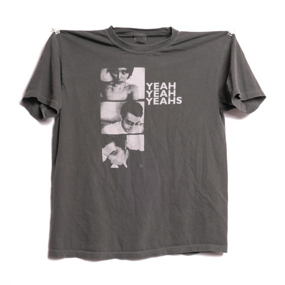 Yeah Yeah Yeahs Band Tee Ultra Faded Tour Fever to Tell Show Your