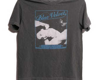 Blue Velvet David Lynch Dennis Hopper Movie Criterion Twin Peaks Creator Avant-Garde 100% Cotton Boxy Tee Shirt Heavyweight Cotton XL