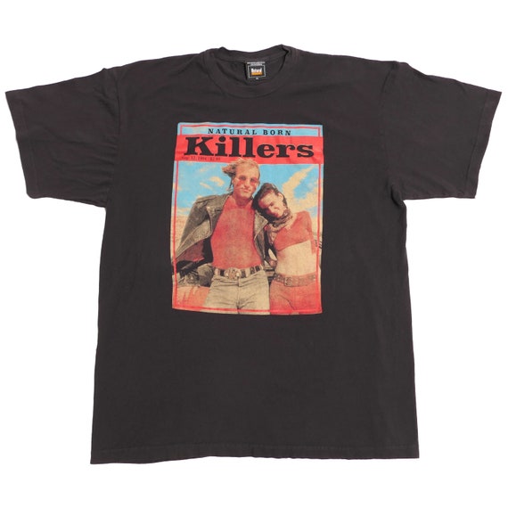 Natural Born Killers Shirt Oliver Stone 1994 Movie Film Cult Blood 