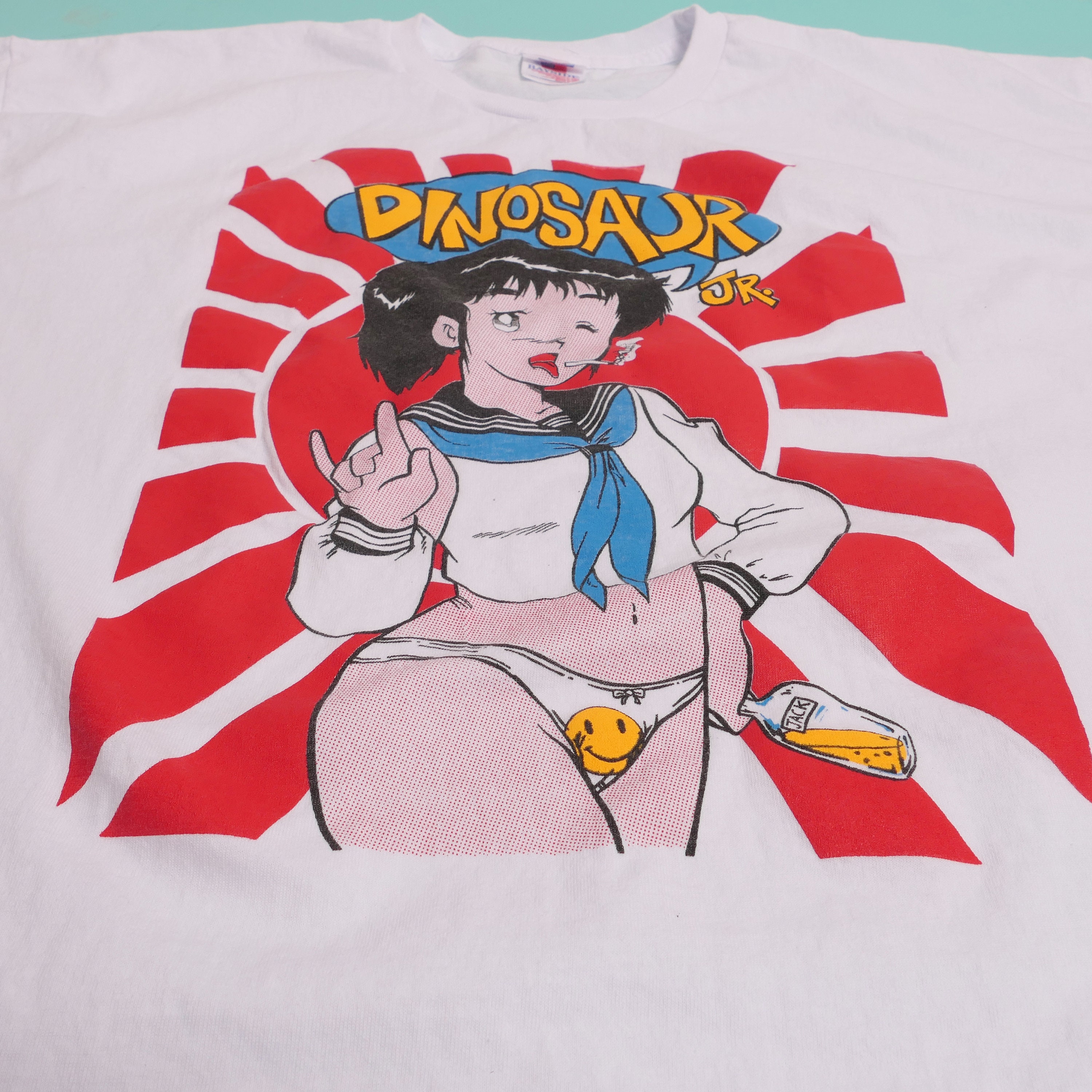 Dinosaur Jr. Anime Manga Girl Tee Japanimation Japan Frank