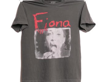 Fiona Apple When The Pawn... Tee Tidal Pop Rock Tour Club 90s Tour Gift Singer Fast As You Can 1990s Band Shirt Ultra Faded T-Shirt - Medium
