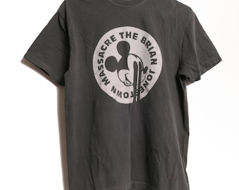 Brian Jonestown Massacre Shoegaze Band Tee Ultra Faded Tour Ambient Noise Post Punk Alternative Grunge Band Shirt Album Single Shoegazer - M