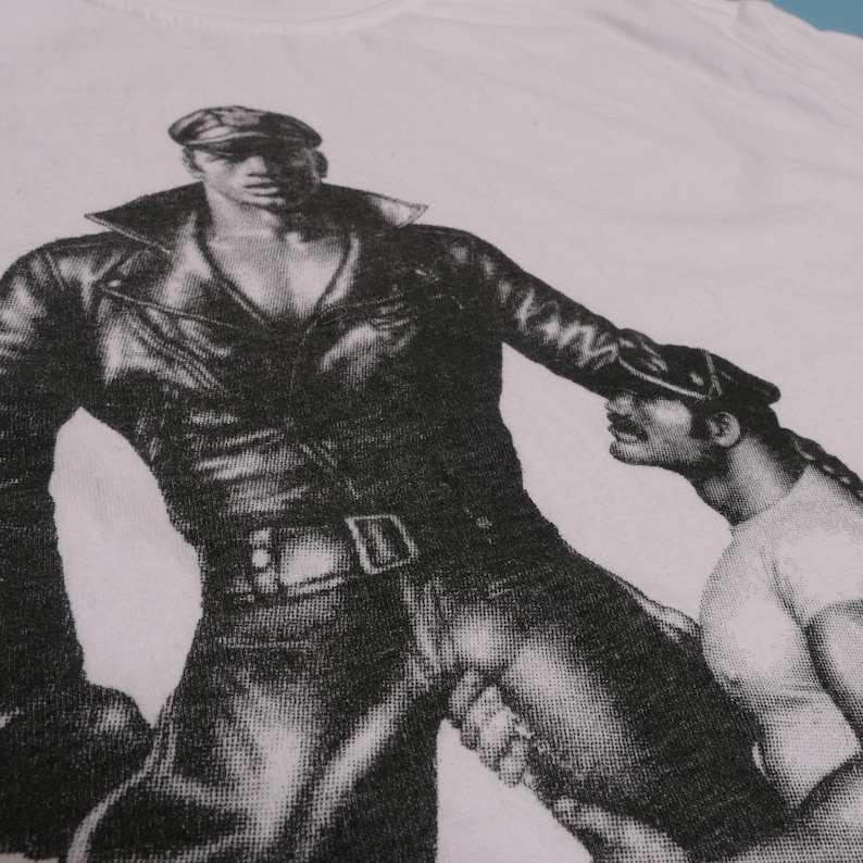 Tom of Finland Adult Comic Artist Gay Biker Couple Masculine