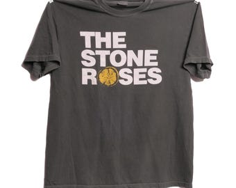 90's Vintage the Stone Roses Waterfall T Shirt XL With Screen