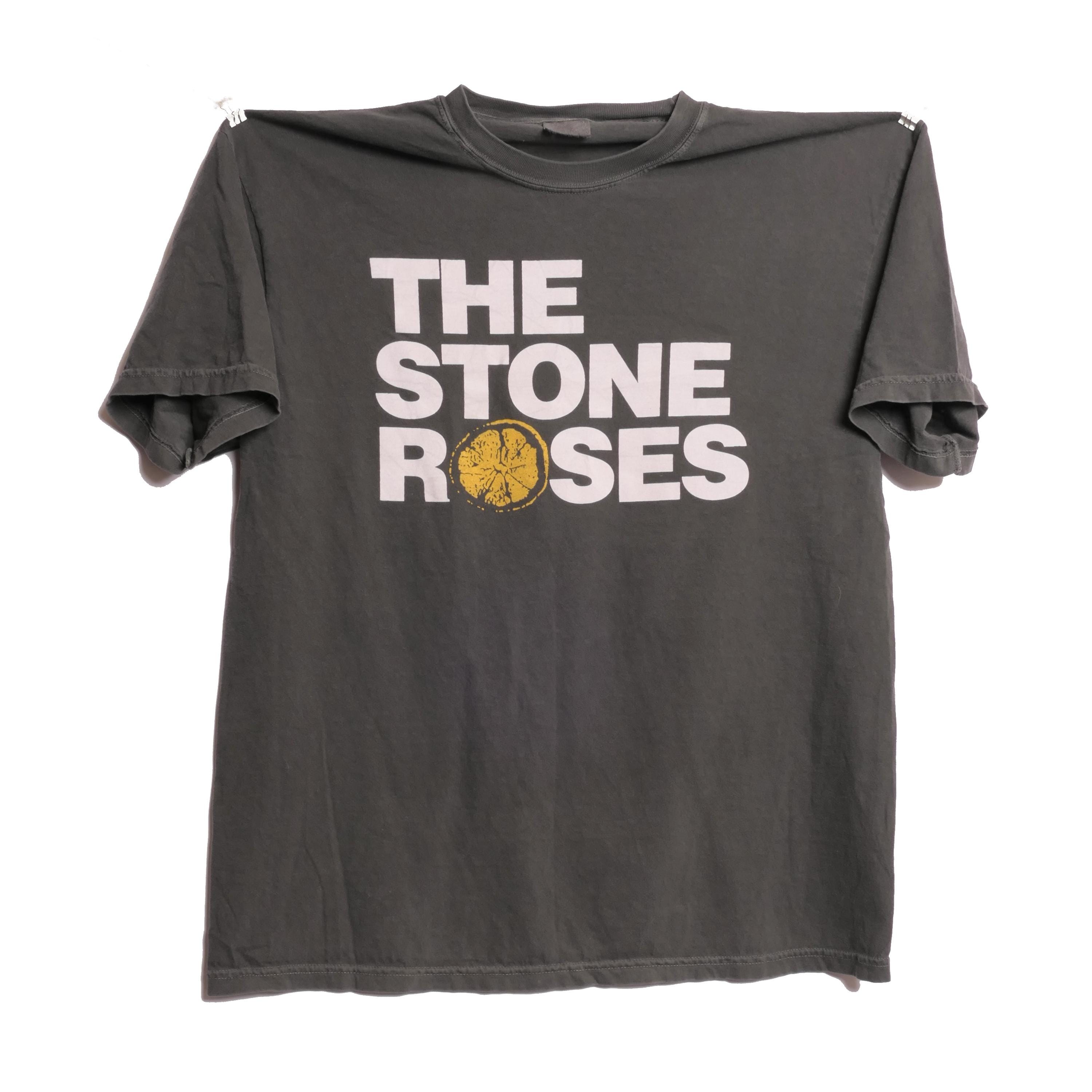 The Stone Roses - Made Of Stone Tee Ultra Faded Post Punk New Wave Alternative Geräusche Grunge Band Shirt Album Zitrone Zweite kommende Schwergewicht