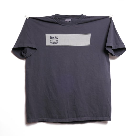texas is the reason - Tシャツ グレー Texas is the Reason Band Tee American Post Hardcore Rock Band Band