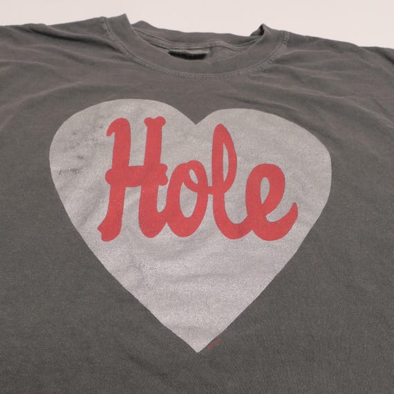 Hole Glitter Heart Band Tee Shirt Sub Pop Alternative Grunge Rock