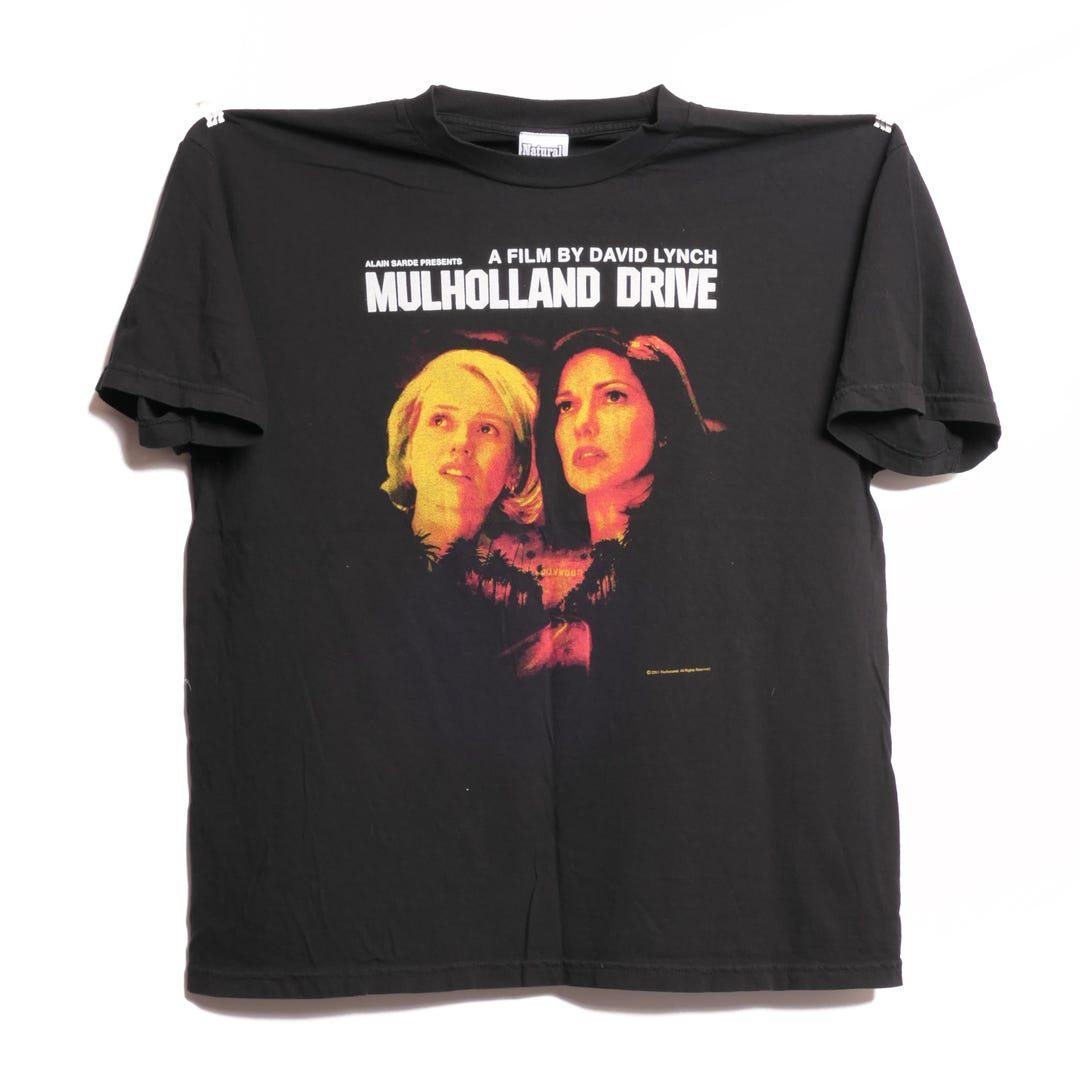 Mulholland Drive Tシャツ ホワイト　Mサイズ eye_dress_Tshirt_front_optimiz