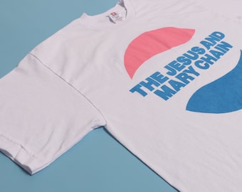 Jesus and the Mary Chain Soda Pop Logo Tee Boxy Fit Shoegaze