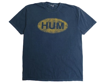 HUM Martians Go Home Records Short Sleeve Band Tee Shirt Band Tour Metal Post Punk Alternative  Rock Grunge Album Shoegaze - XL