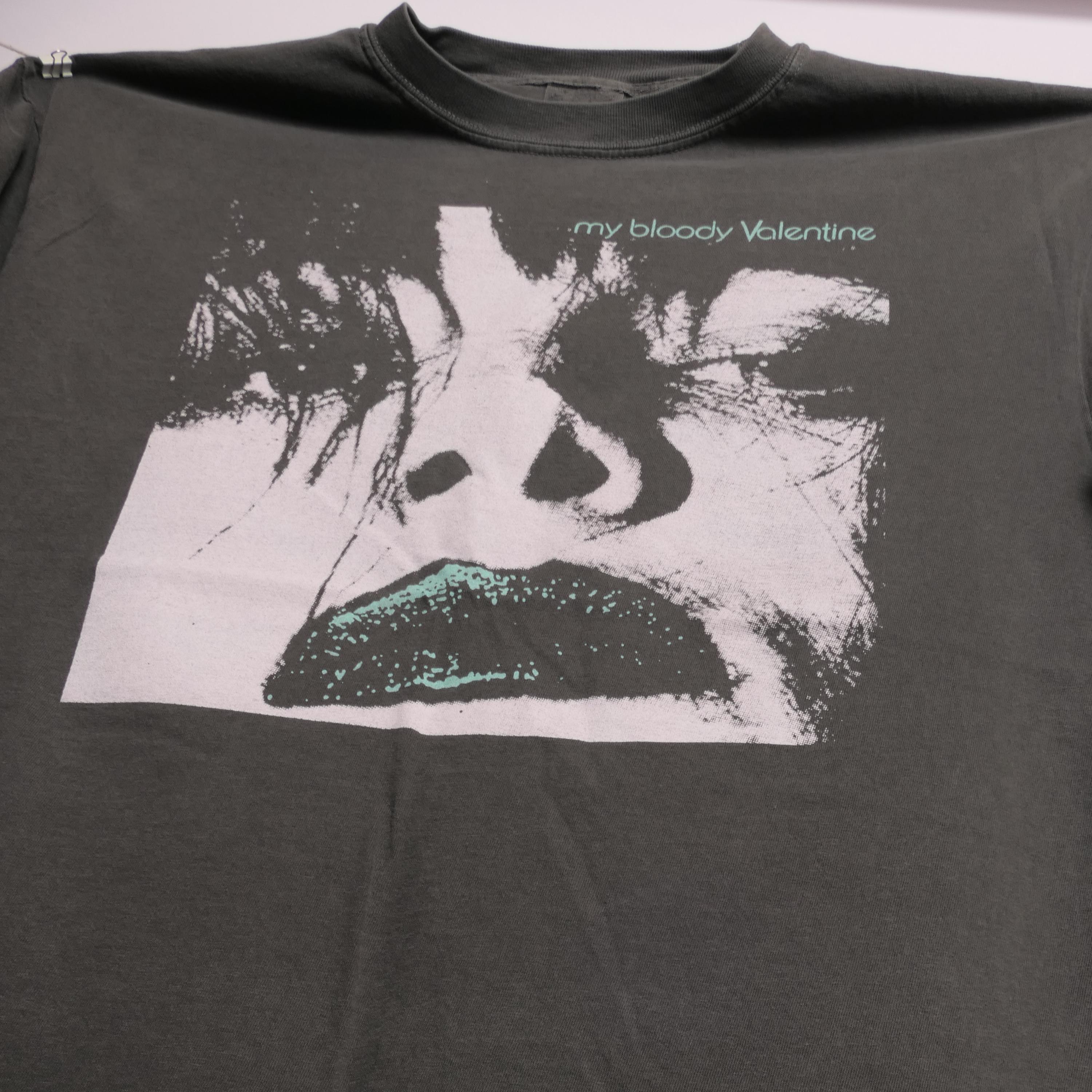 My Bloody Valentine Shoegaze Band Tee Ultra Faded Tour Ambient