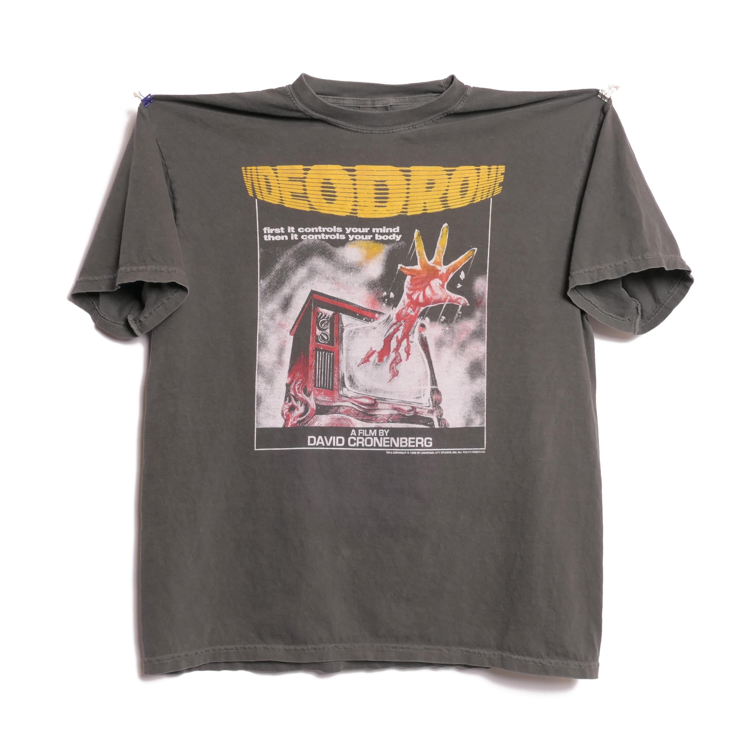 Videodrome David Cronenberg Tee 1980's Psychological Drama Film