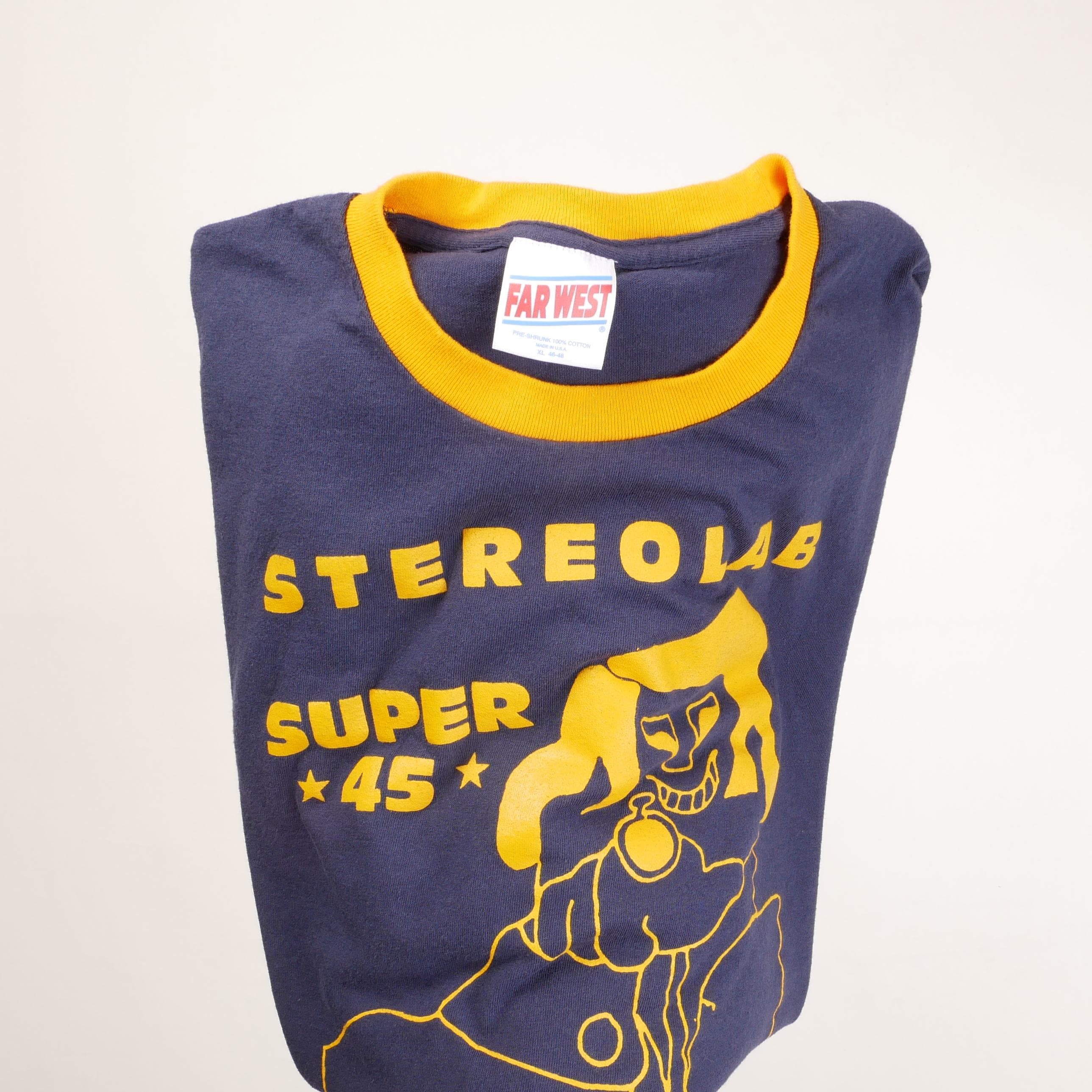 ステレオラブ リンガーTシャツ ペンクリフ スーパー45 フレンチパリ