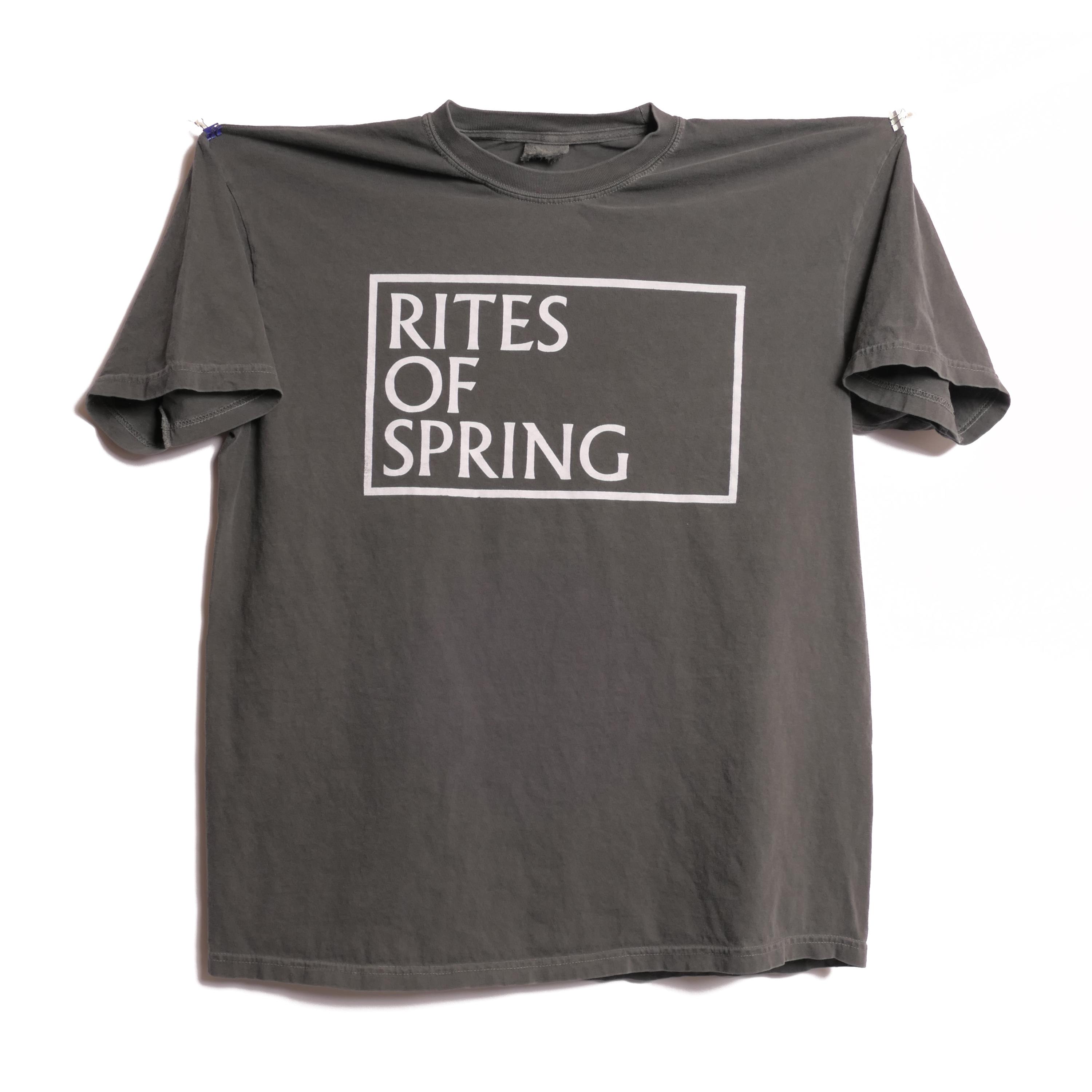 T-shirt Hardcore Punk Rites Of Spring – Imprimé Sérigraphie Main – Gildan 5000 Noir
