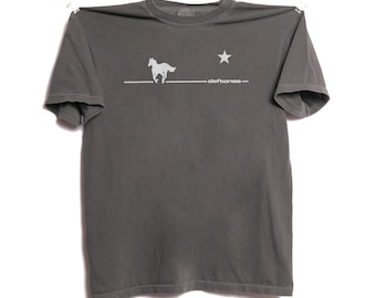 Deftones White Pony Tee Hardcore Metal Post Punk New Wave Around Fur Alternative Rock Noise Grunge Band Shirt 100% Heavyweight Cotton - XL