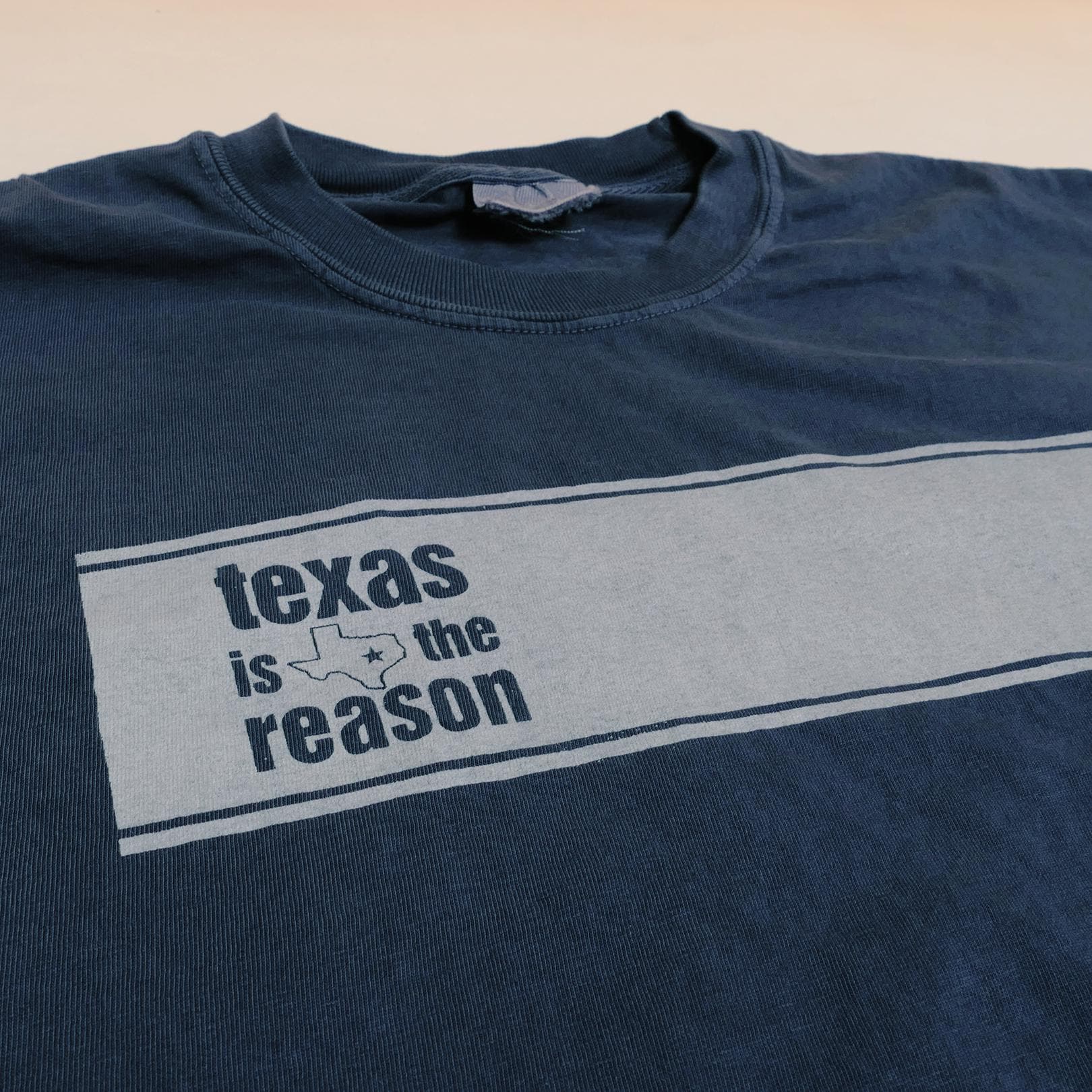 texas is the reason - Tシャツ グレー Texas is the Reason Band Tee American Post Hardcore Rock Band Tour