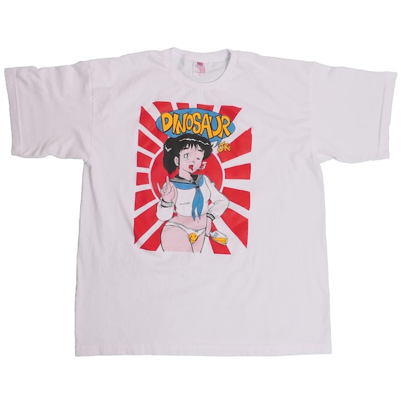 Dinosaur Jr. Tシャツ Dinosaur Jr. Anime Manga Girl Tee Japanimation Japan Frank
