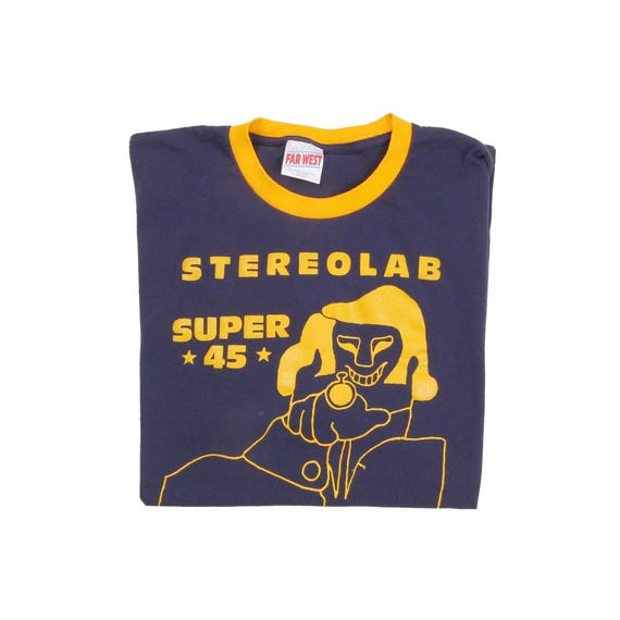 ステレオラブ リンガーTシャツ ペンクリフ スーパー45 フレンチパリ