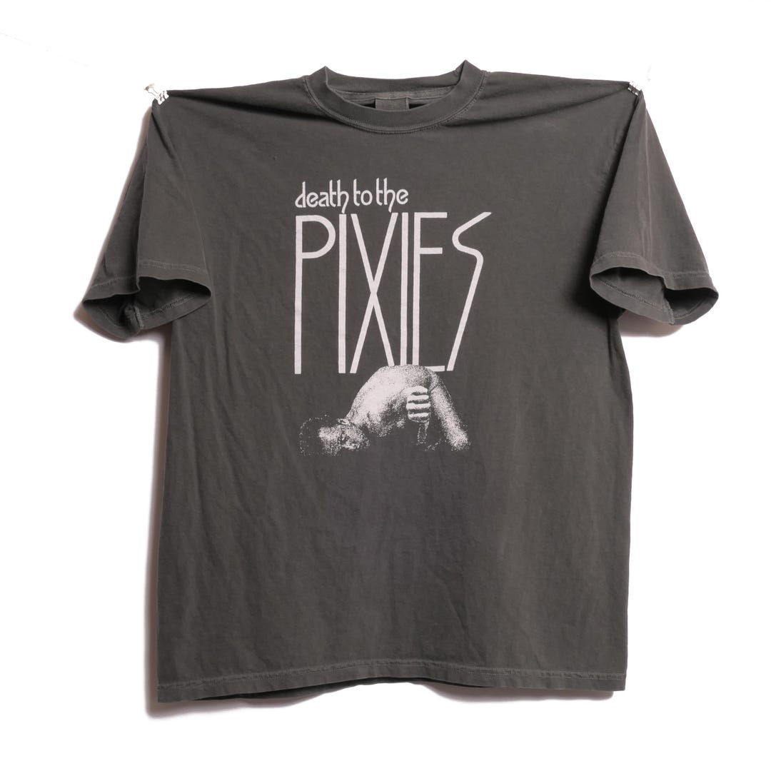 Pixies Death to the Pixies Tee Ultra Faded Post Punk Alternative