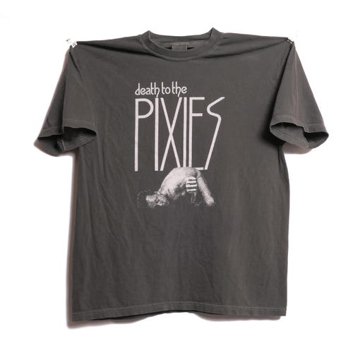 Pixies Death to the Pixies Tee Ultra Faded Post Punk Alternative