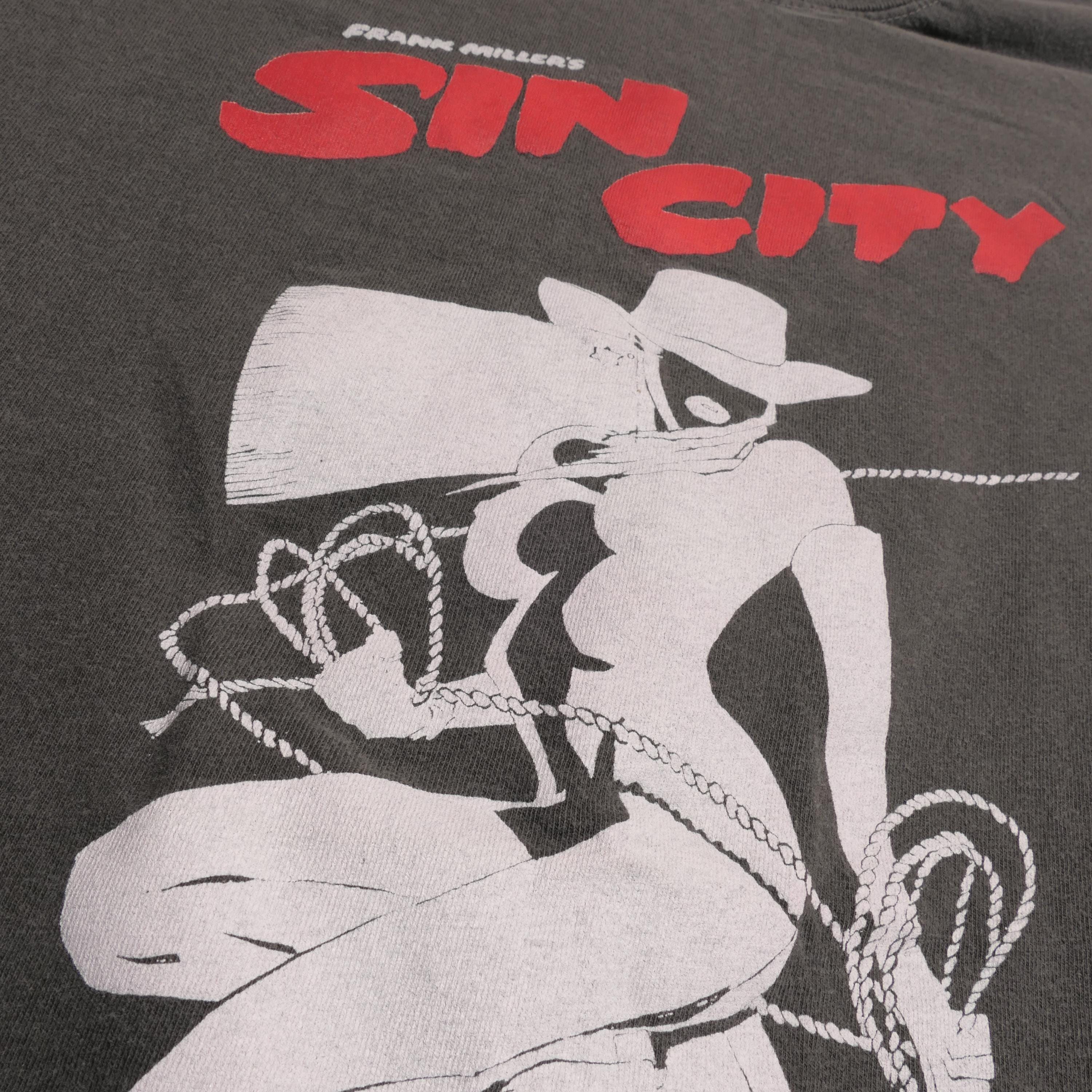 Sin City Comic Book Series Tee Shirt Frank Miller Art Movie Film